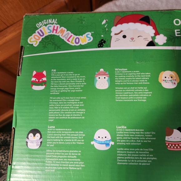 Original Squishmallows Holiday Ornament Set - 8 Pack - Picture 6 of 12